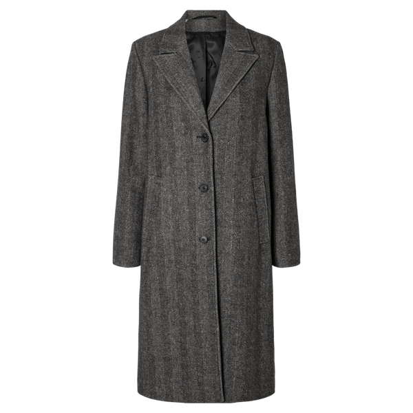 Selected Femme New Alma Wool Herringbone Coat