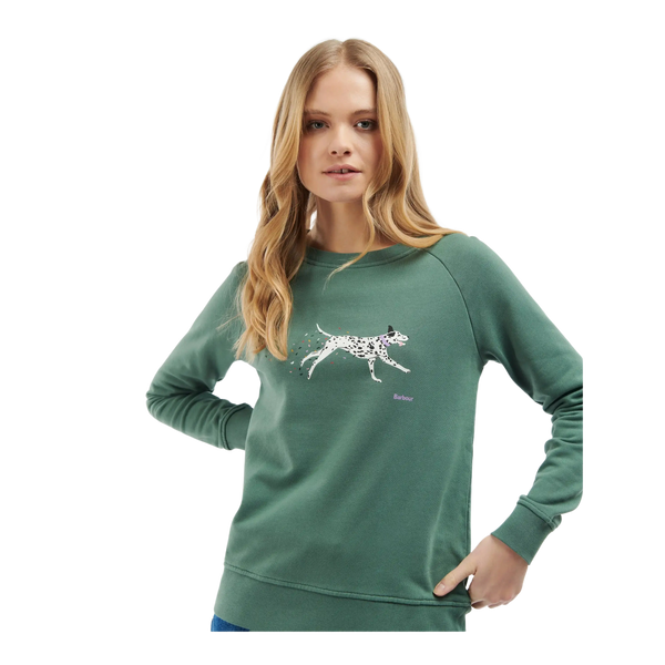 Barbour Westbury Dalmatian Print Sweater for Women