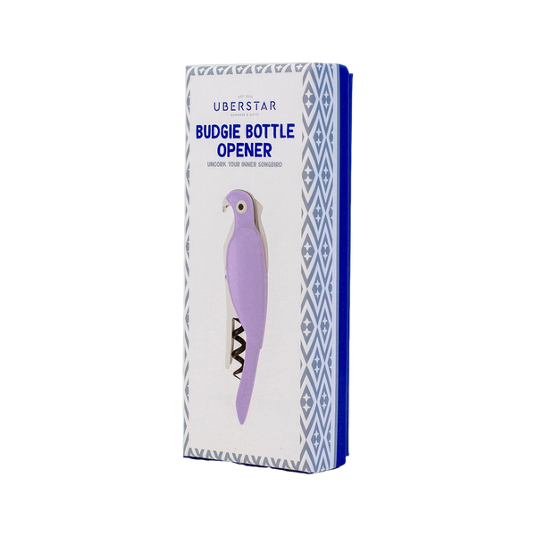 Uberstar Budgie Bottle Opener Corkscrew