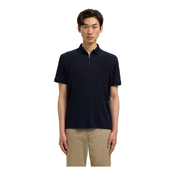 Selected Fave Zip Short Sleeve Polo