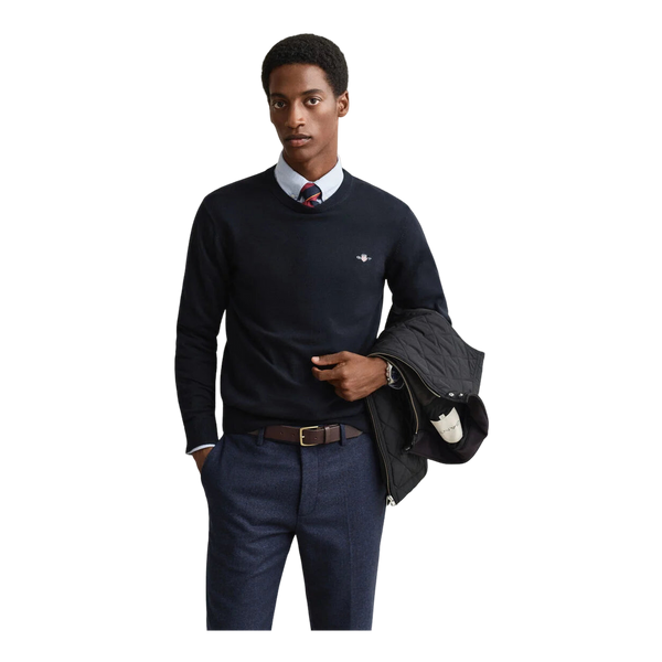 GANT Classic Cotton Crew Neck Pullover