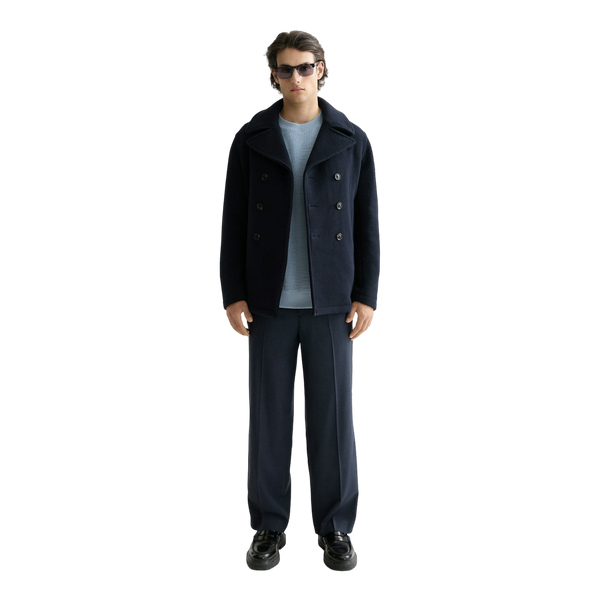 Scotch & Soda Wool Blend Peacoat