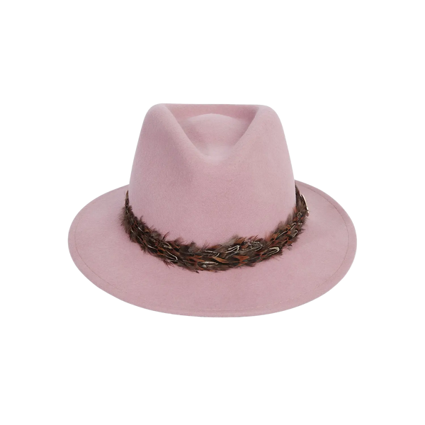 Hicks & Brown The Suffolk Fedora Pheasant Feather Wrap