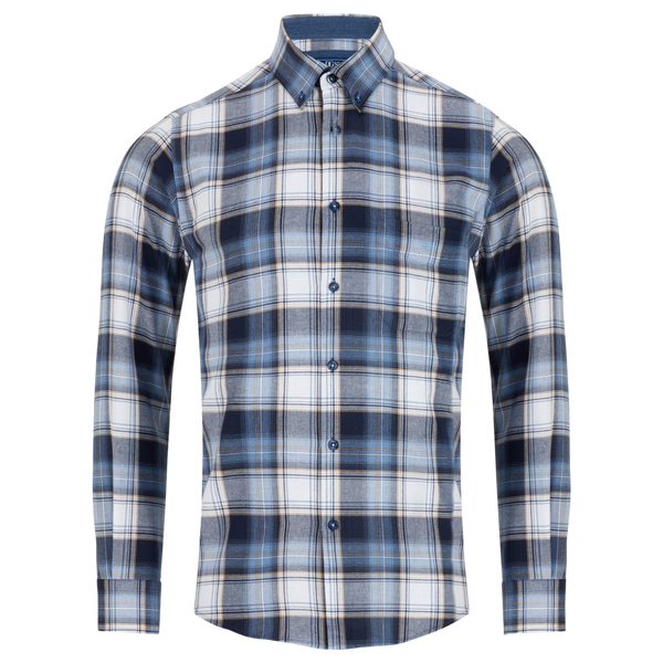DG's Drifter Large Check Long Sleeve Shirt