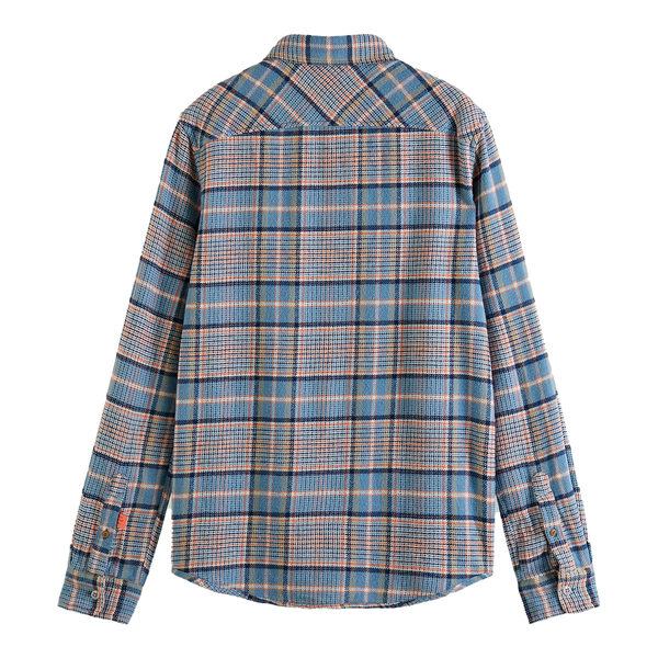 Scotch & Soda Regular Fit Checked Overshirt for Men