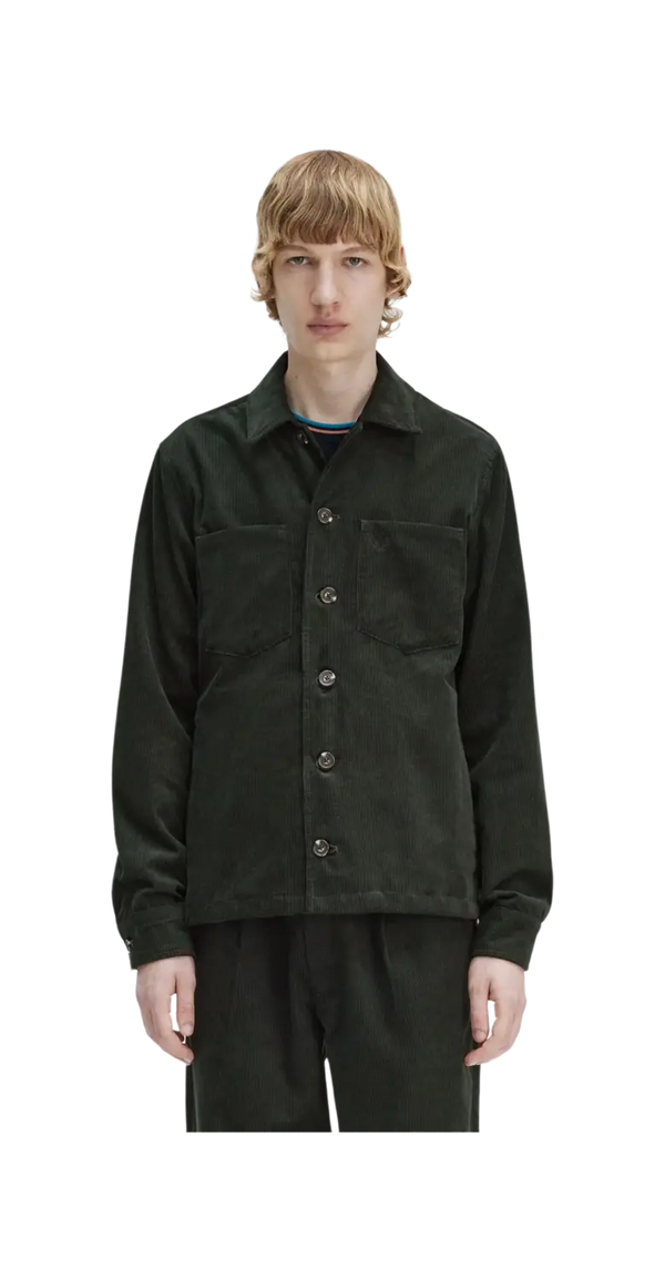 Fred Perry Waffle Corduroy Overshirt