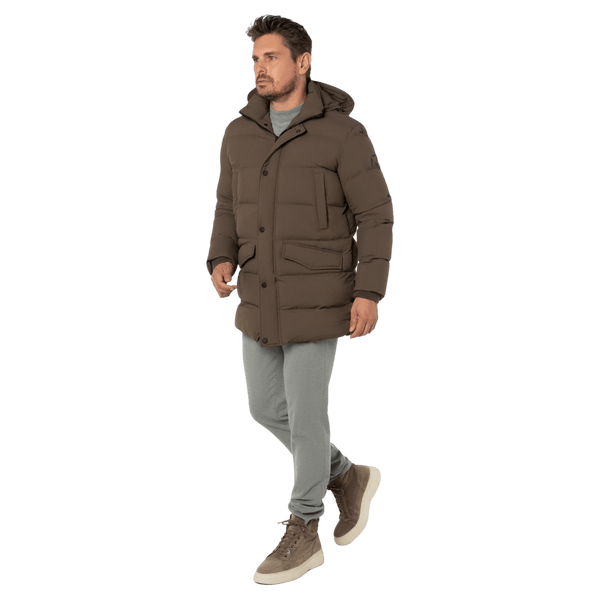 Benvenuto Crane Quilted Coat