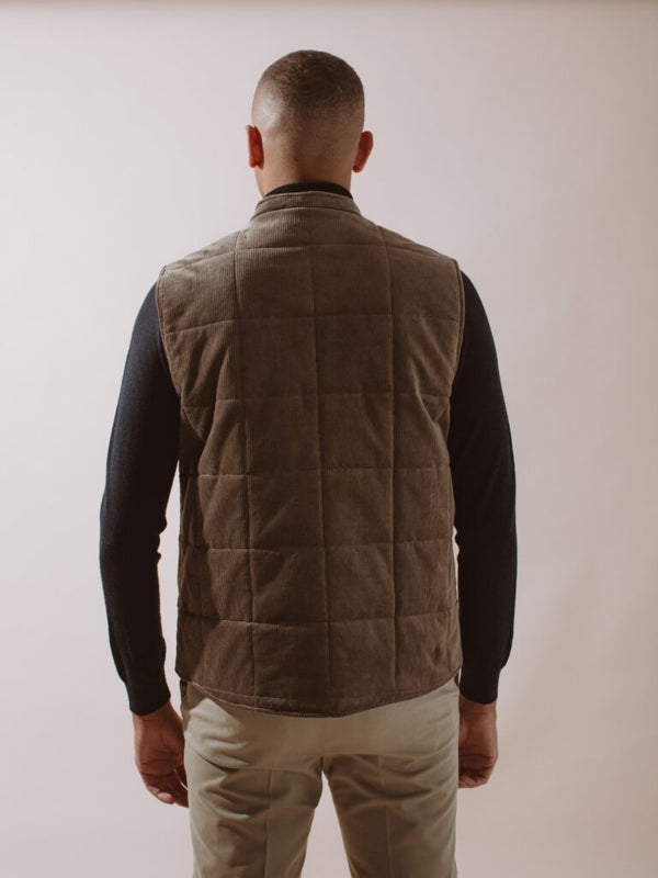 William David Padded Waistcoat