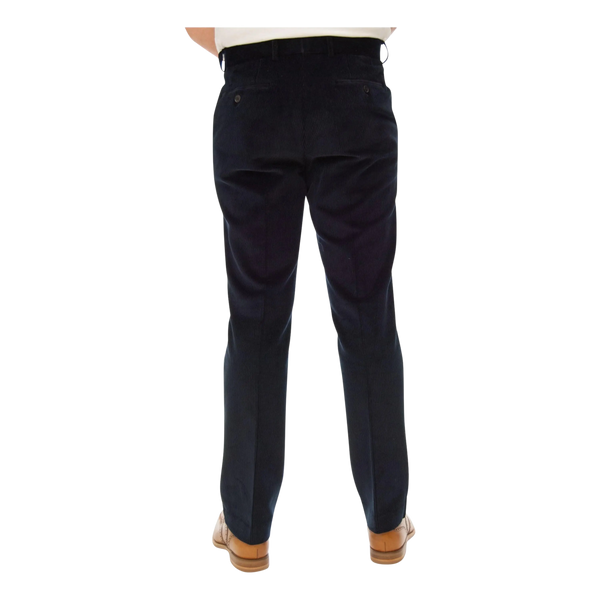 Bortoni Warwick Heavy Cord Trousers in Navy