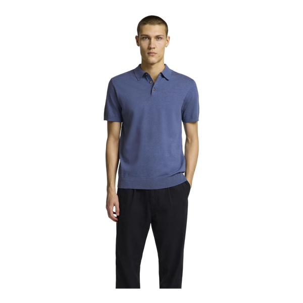 Selected Short Sleeve Knitted Polo