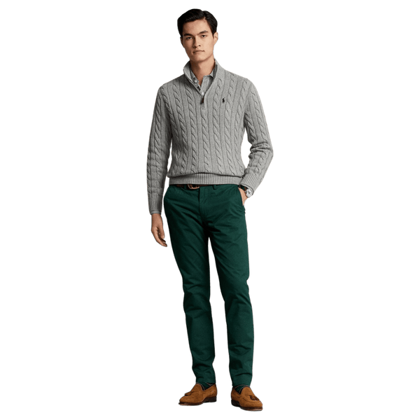 Polo Ralph Lauren 1/4 Zip Long Sleeve Jumper for Men
