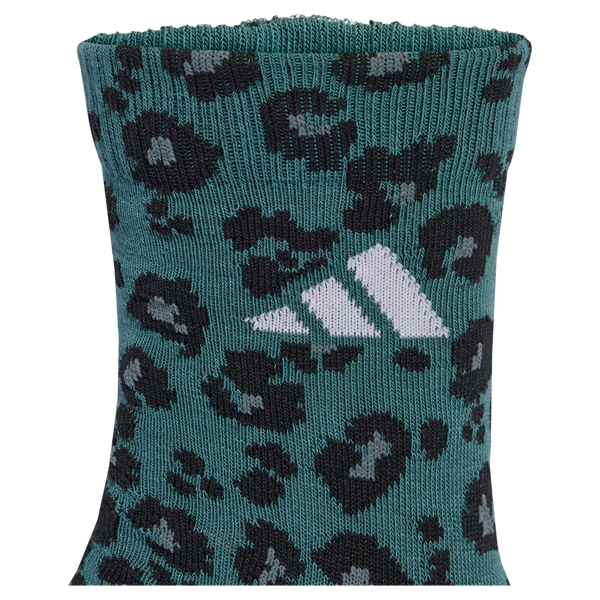 Adidas Leopard Print Socks 3 Pack