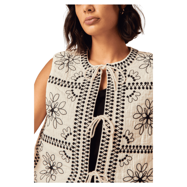 Nobody's Child Embroidered Gilet