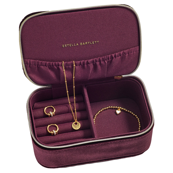 Estella Bartlett Quilted Lid Mini Jewellery Box