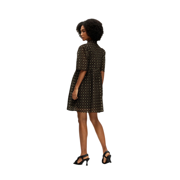 Selected Femme Sofina Short Jacquard Dress