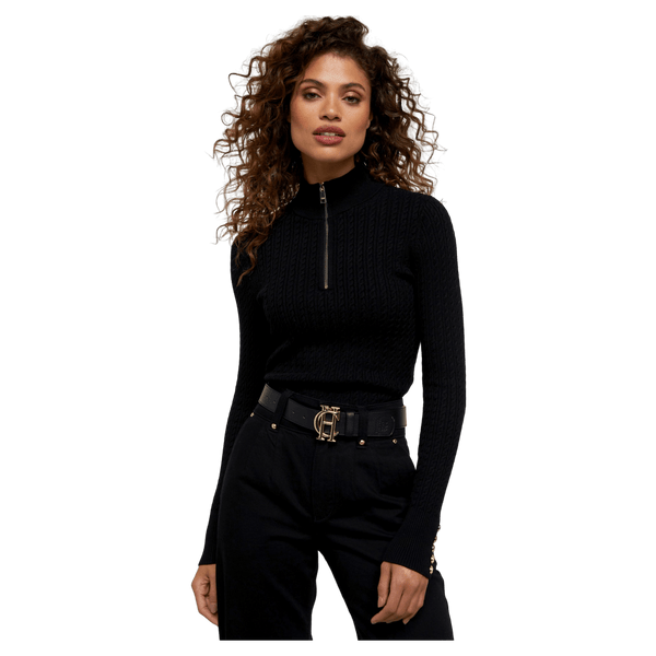 Holland Cooper Ava Half Zip Knit