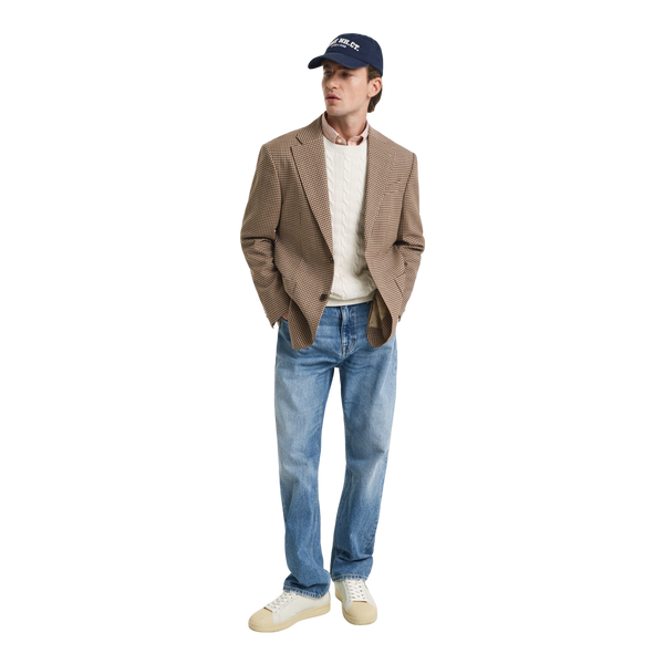 GANT Cotton Cable Knit Crew Neck