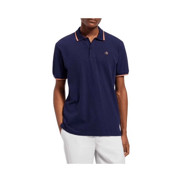 Scotch & Soda Melange Polo Shirt for Men