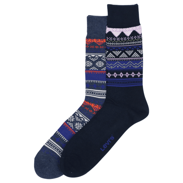Levi's Regular Cut Fairisle Boot Socks