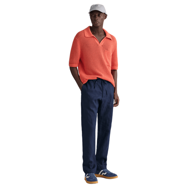 GANT Relaxed Linen Drawstring Trousers