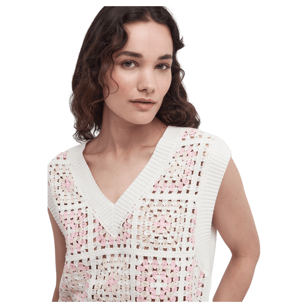 Barbour Falmouth Sleeveless Knitted Jumper for Women