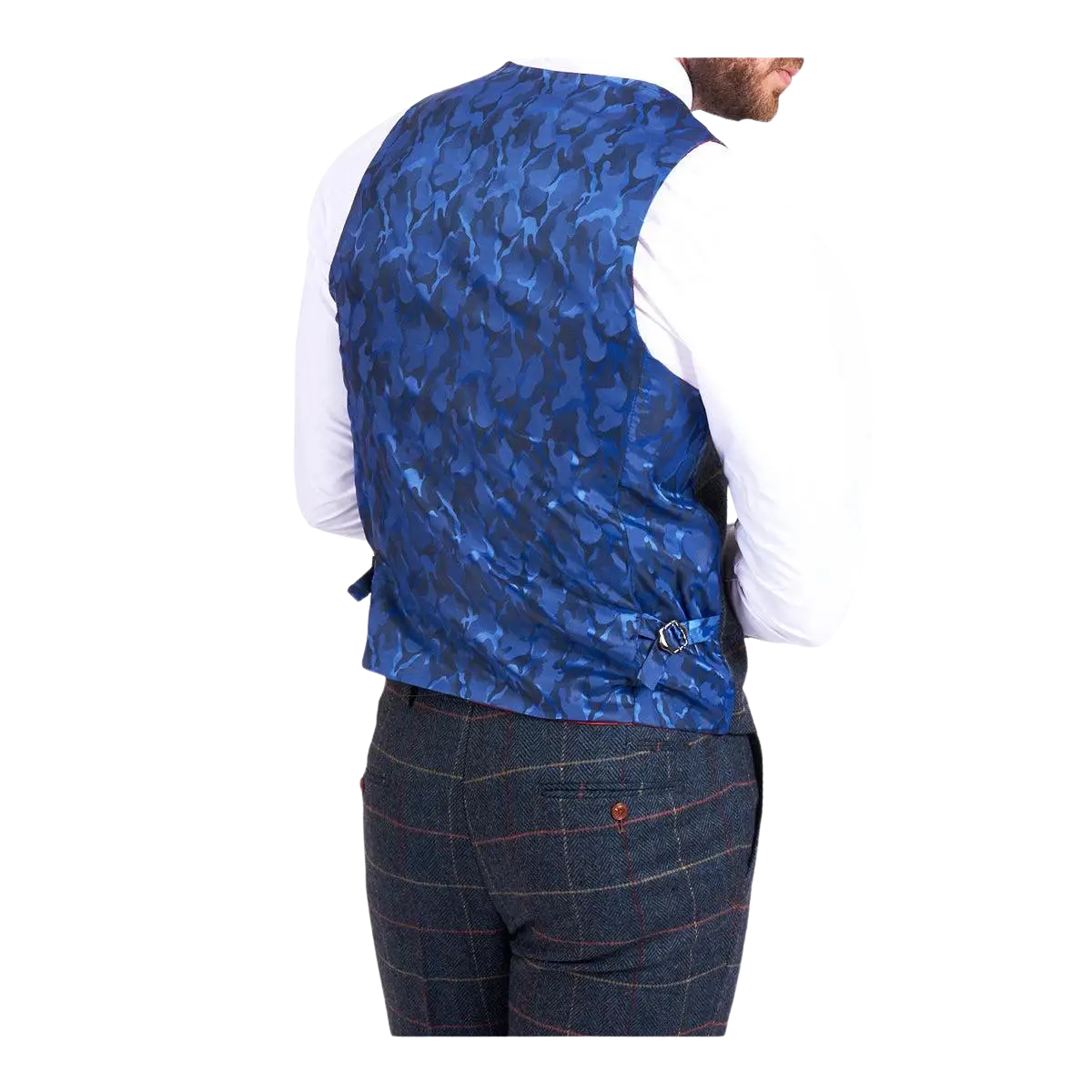 Marc Darcy Eton Tweed Suit Waistcoat Coes