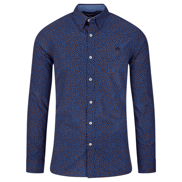 Raging Bull Ditsy Floral Print Long Sleeve Shirt