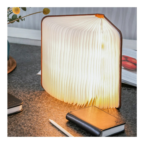 Gingko Large Leather Book Light