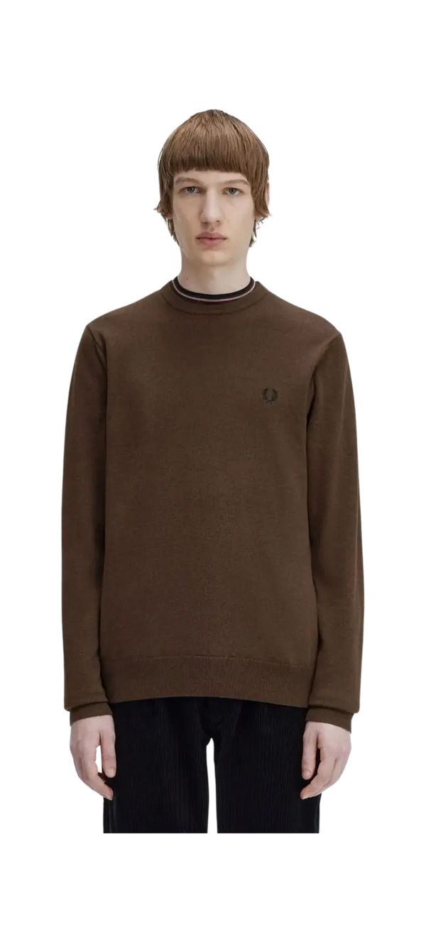 Fred Perry Classic Crew Neck Jumper