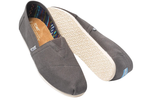 Toms Alpargata Shoes for Men in Grey
