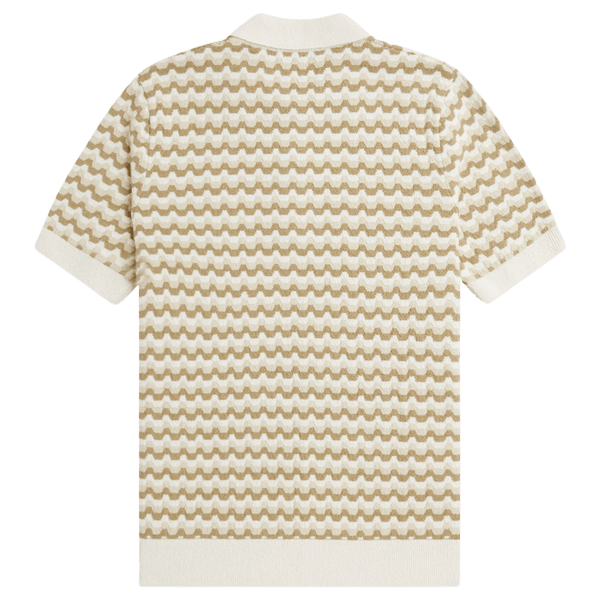 Fred Perry Boucle Jacquard Polo Shirt