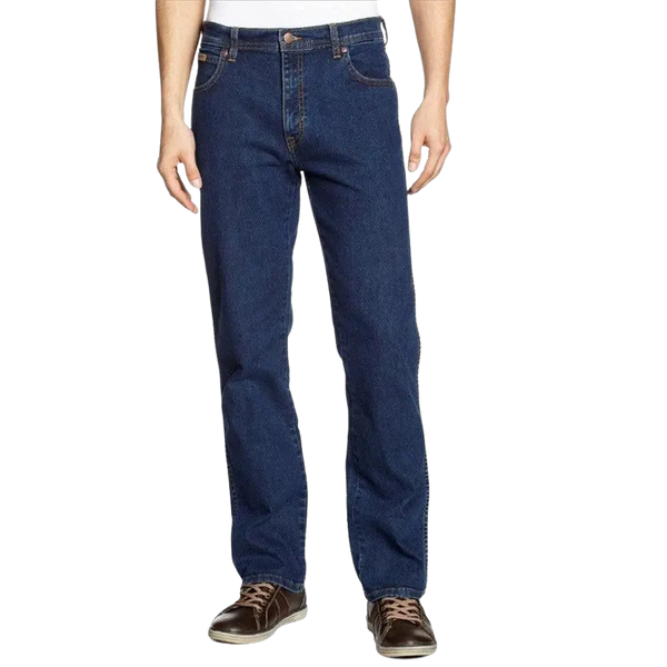 Wrangler Texas Denim Jeans in Darkstone