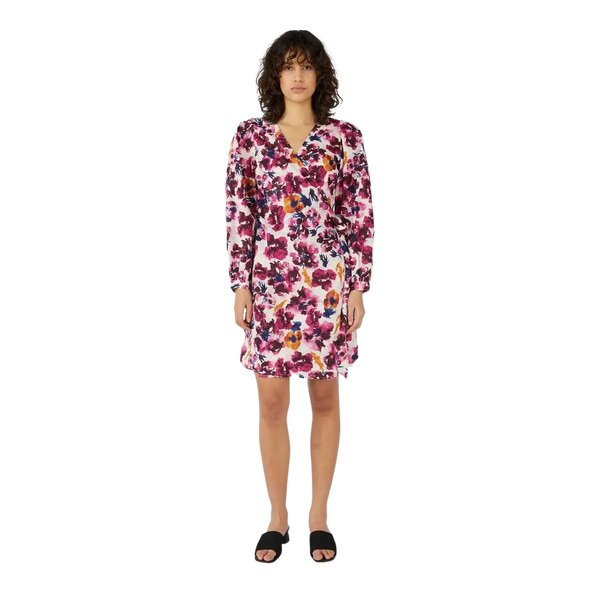 Object Annie Wrap Floral Dress