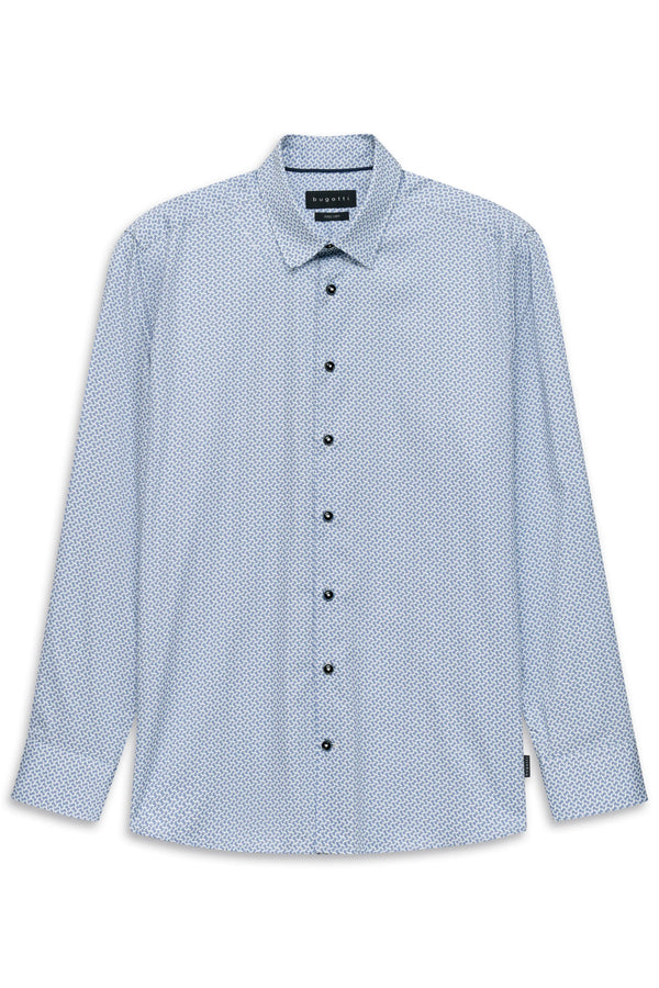 Bugatti Arrow Print Long Sleeve Shirt