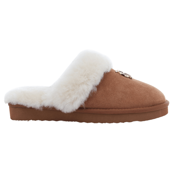 Holland Cooper HC Shearling Slippers
