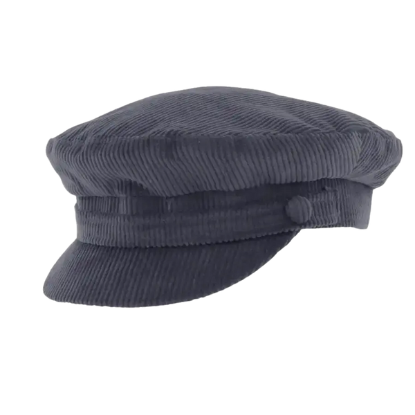 Failsworth Breton Cord Mariner/ Breton Cap for Men in Navy