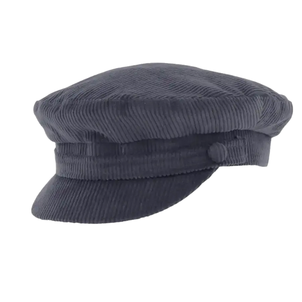 Failsworth Breton Cord Mariner/ Breton Cap in Navy