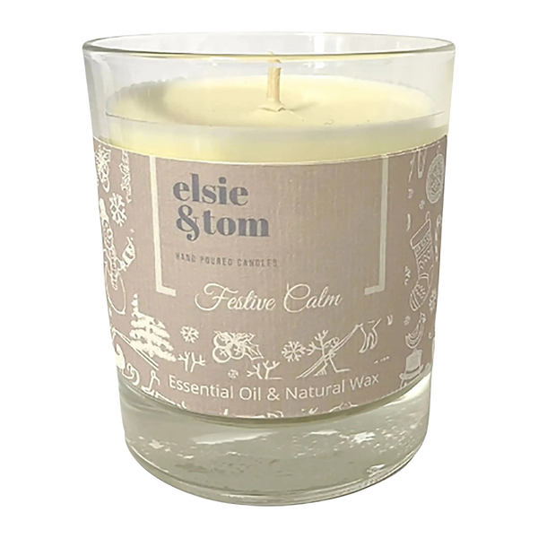 Elsie & Tom Essential Oil Scented 200G Candle (Various Fragrance Options)