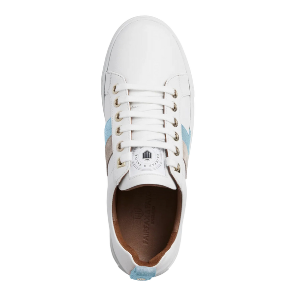 Fairfax & Favor Alexandra Leather Trainers