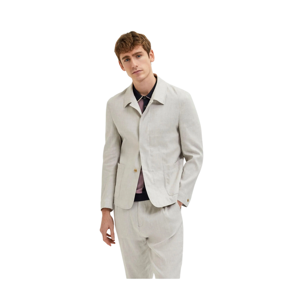 Selected Linen Blend Jacket
