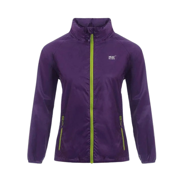 Target Dry Mac in a Sac Origin Unisex Waterproof Packaway Jacket in Grape