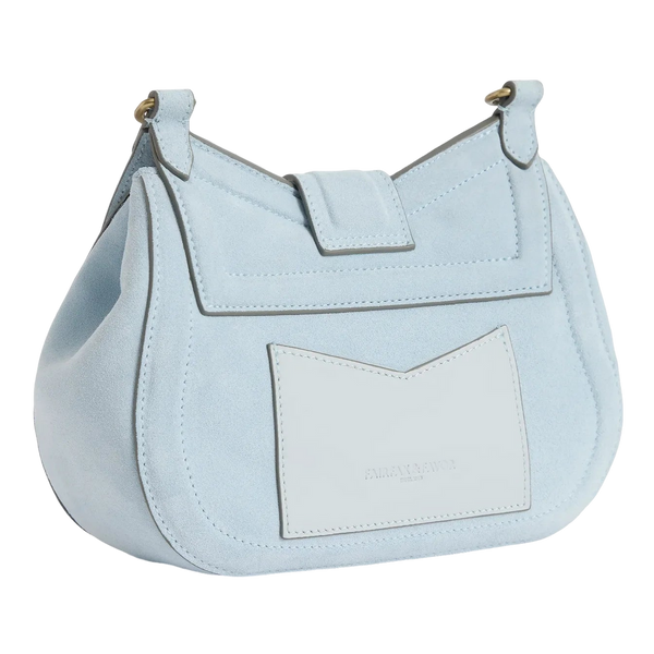 Fairfax & Favor Langham Messenger Bag Suede