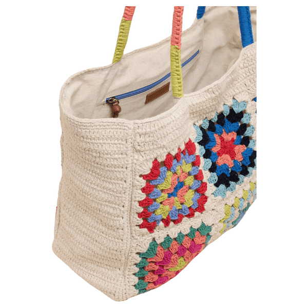 White Stuff Callie Crochet Tote Bag for Women