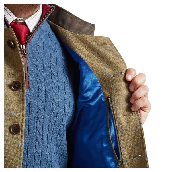 Schoffel Holcot Tweed Waistcoat for Men