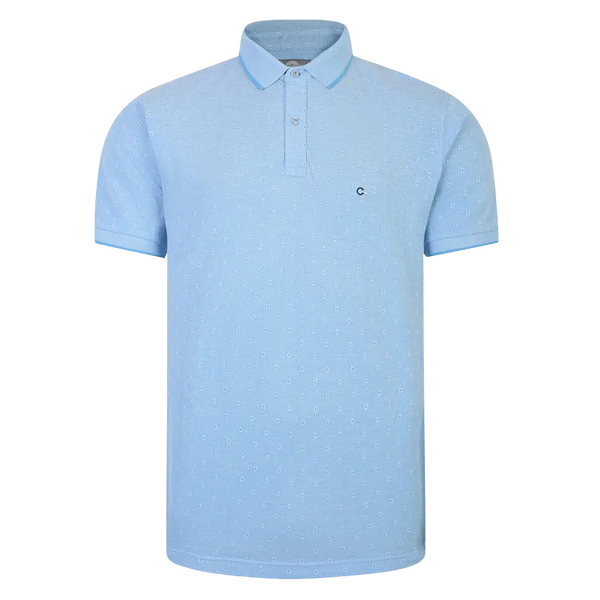 Peter Gribby Patterned Polo Shirt for Men