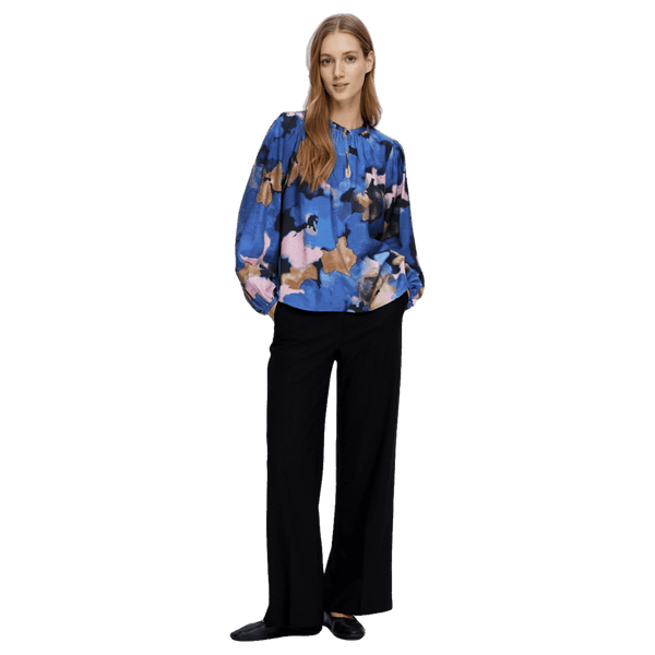 Selected Femme Mariette Print Top