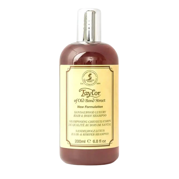Taylor Of Old Bond Street Mens Hair and Body Shampoo in Sandalwood 200ml