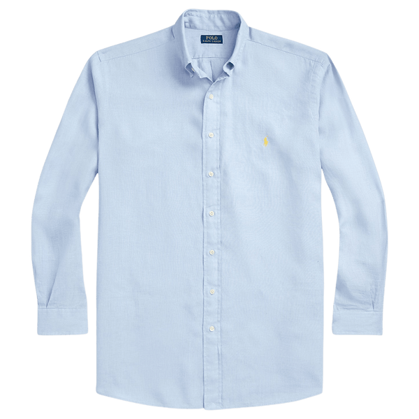 Polo Ralph Lauren Long Sleeve Linen Sport Shirt for Men