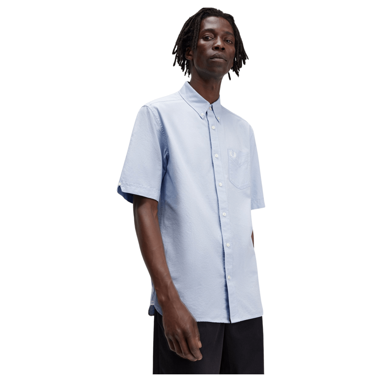 Fred perry short sleeve oxford sales