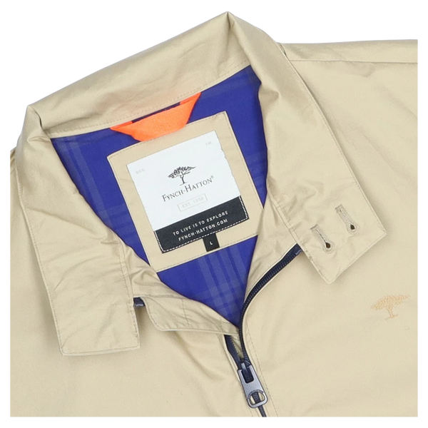 Fynch-Hatton Zip Through Cotton Jacket